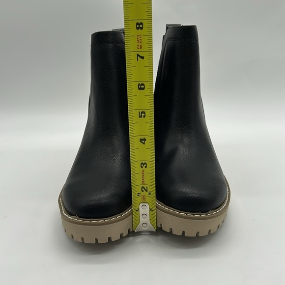 2396- Dolce Vita Black Chelsea Boots for Women Size 8 NWT - Picture 5 of 12
